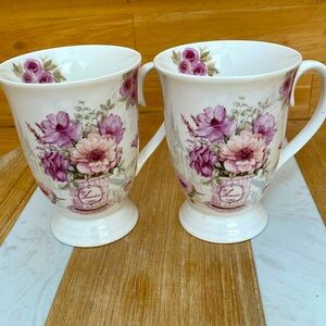 Porcelain Cups (2 cups)